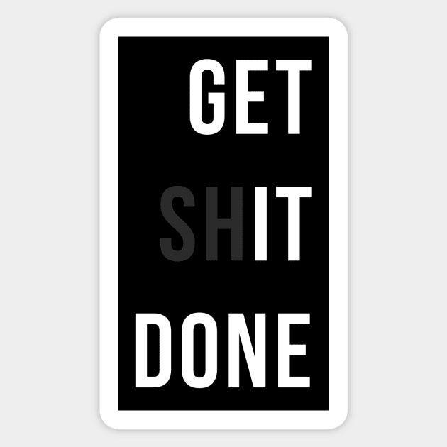 Get It Done Sticker by The Gift Hub